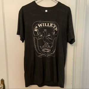 Willett Distillery Bourbon Whiskey Black T-Shirt Large
